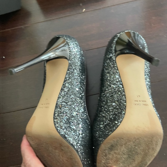 BARNEYS IF NEW YORK SHINY HEELS - Picture 10 of 10